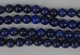 CNL401 15.5 inches 4mm round natural lapis lazuli gemstone beads