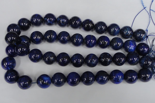 CNL409 15.5 inches 18mm round natural lapis lazuli gemstone beads