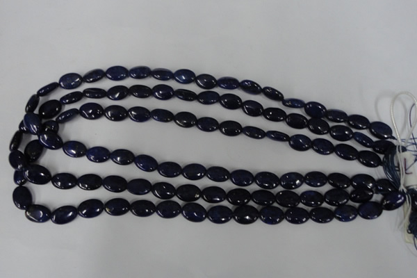 CNL479 15.5 inches 8*12mm oval natural lapis lazuli gemstone beads