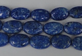 CNL480 15.5 inches 9*13mm oval natural lapis lazuli gemstone beads