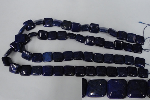 CNL513 15.5 inches 14*14mm square natural lapis lazuli gemstone beads