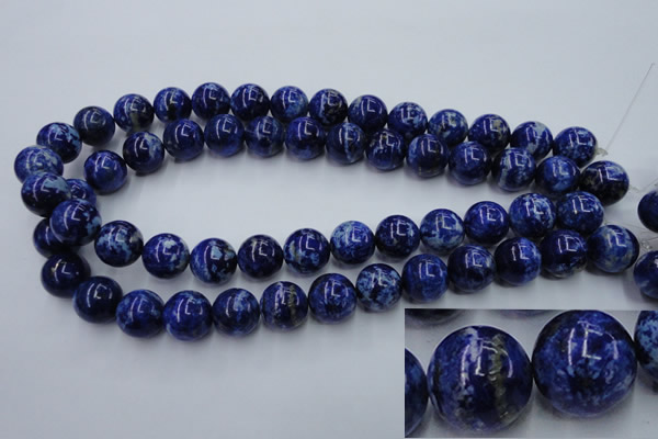 CNL717 15.5 inches 14mm round natural lapis lazuli gemstone beads