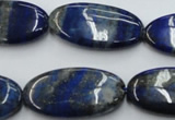 CNL755 15.5 inches 15*30mm oval natural lapis lazuli gemstone beads