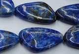 CNL778 15.5 inches 18*30mm freeform natural lapis lazuli gemstone beads