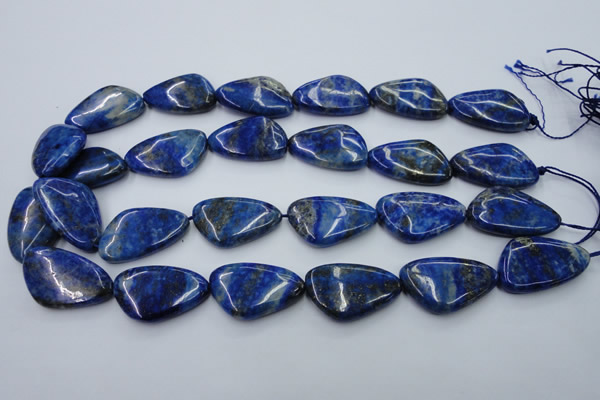 CNL778 15.5 inches 18*30mm freeform natural lapis lazuli gemstone beads