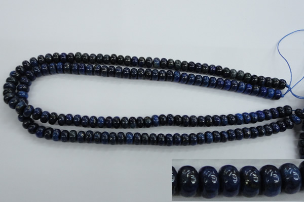 CNL862 15.5 inches 5*8mm rondelle natural lapis lazuli gemstone beads