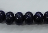 CNL865 15.5 inches 10*14mm rondelle natural lapis lazuli gemstone beads