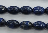 CNL895 15.5 inches 10*14mm rice natural lapis lazuli gemstone beads