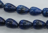 CNL901 15.5 inches 10*14mm teardrop natural lapis lazuli gemstone beads