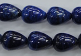 CNL902 15.5 inches 12*16mm teardrop natural lapis lazuli gemstone beads