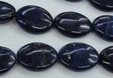 CNL944 15.5 inches 15*20mm oval natural lapis lazuli gemstone beads