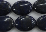 CNL945 15.5 inches 18*25mm oval natural lapis lazuli gemstone beads