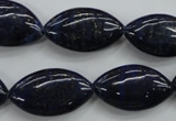 CNL953 15.5 inches 14*25mm marquise natural lapis lazuli gemstone beads