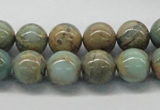 CNS03 16 inches 12mm round natural serpentine jasper beads wholesale