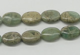 CNS11 16 inches 10*14mm oval natural serpentine jasper beads