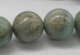 CNS27 16 inches 18mm round natural serpentine jasper beads wholesale