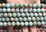 CNS302 15.5 inches 8mm round natural serpentine jasper beads