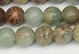 CNS331 15.5 inches 6mm round serpentine jasper beads wholesale