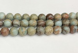 CNS336 15.5 inches 16mm round serpentine jasper beads wholesale