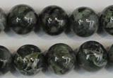 CNS403 15.5 inches 10mm round natural serpentine jasper beads