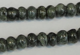 CNS410 15.5 inches 4*6mm rondelle natural serpentine jasper beads