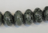 CNS416 15.5 inches 12*18mm rondelle natural serpentine jasper beads