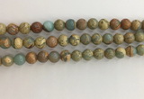 CNS702 15.5 inches 8mm round serpentine jasper beads wholesale