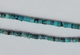 CNT18 16 inches 2-3mm heishi natural turquoise beads wholesale