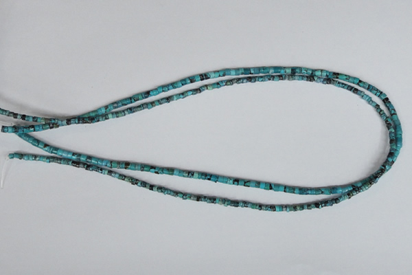 CNT18 16 inches 2-3mm heishi natural turquoise beads wholesale