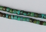 CNT20 16 inches 3-5mm heishi natural turquoise beads wholesale