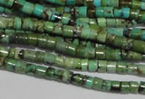 CNT215 15.5 inches 2.5*3mm heishi natural turquoise beads wholesale