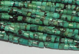 CNT216 15.5 inches 2.5*3mm heishi natural turquoise beads wholesale