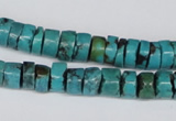 CNT23 16 inches 4-9mm heishi natural turquoise beads wholesale