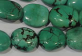 CNT266 15.5 inches 18*20mm nuggets natural turquoise beads wholesale