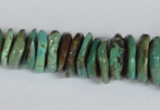 CNT30 16 inches multi-size natural turquoise chip beads wholesale