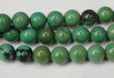 CNT352 15.5 inches 8mm round turquoise beads wholesale