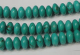 CNT361 15.5 inches 5*8mm rondelle turquoise beads wholesale