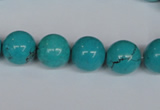 CNT41 16 inches 8mm round turquoise beads wholesale