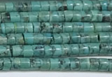 CNT527 15.5 inches 3mm - 3.5mm heishi turquoise gemstone beads