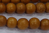 CNW03 15.5 inches 8mm round nangka wood beads wholesale