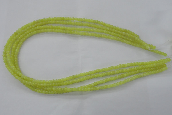 COJ101 15.5 inches 4mm round olive jade beads wholesale