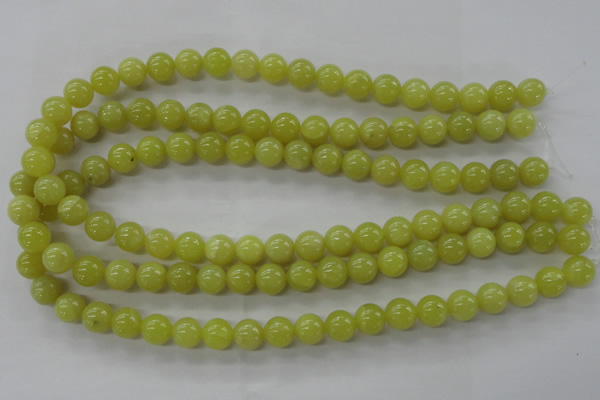 COJ104 15.5 inches 10mm round olive jade beads wholesale