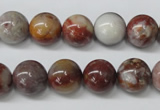 COJ205 15.5 inches 12mm round blood stone beads wholesale