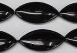 CON40 15.5 inches 16*30mm marquise black onyx gemstone beads