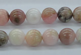 COP04 15.5 inches 11mm round natural pink opal beads wholesale