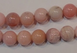 COP1004 15.5 inches 10mm round natural pink opal gemstone beads