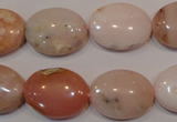 COP1025 15.5 inches 15*20mm oval natural pink opal gemstone beads