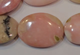 COP1027 15.5 inches 22*30mm oval natural pink opal gemstone beads