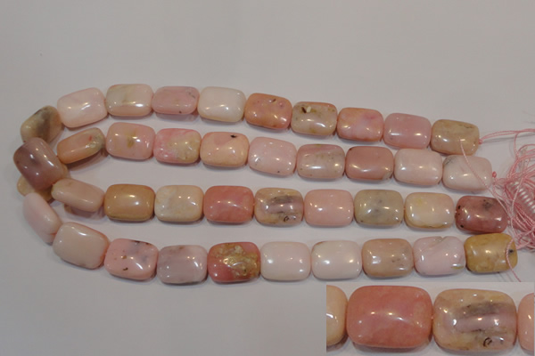 COP1035 15.5 inches 15*20mm rectangle natural pink opal gemstone beads