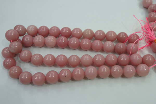 COP1216 15.5 inches 16mm round Chinese pink opal gemstone beads